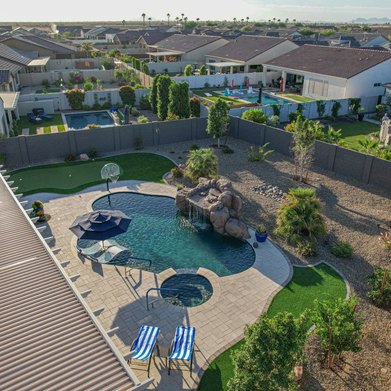 Gilbert, AZ Landscape Installation