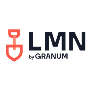 Red emblem with dark SMN logo and tagline