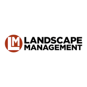 LM Landscape Management logo on a white background