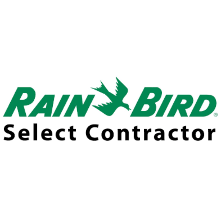 Rain Bird Select Contractor logo with green bird