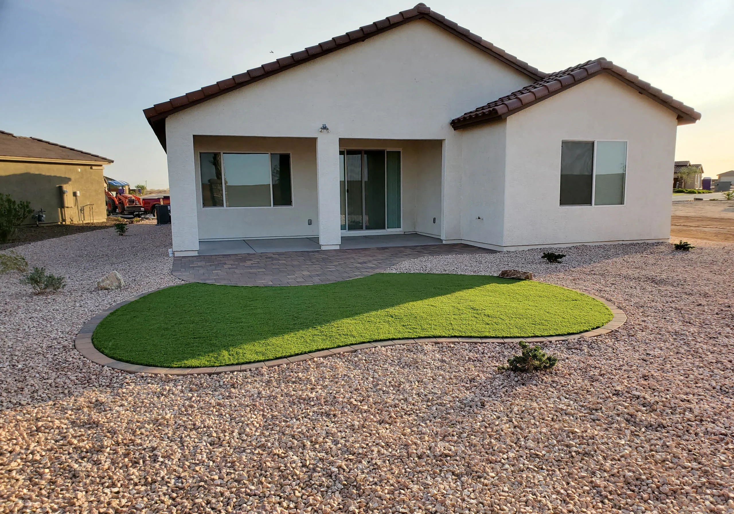 20200910 070500 Gilbert, AZ Landscape Installation