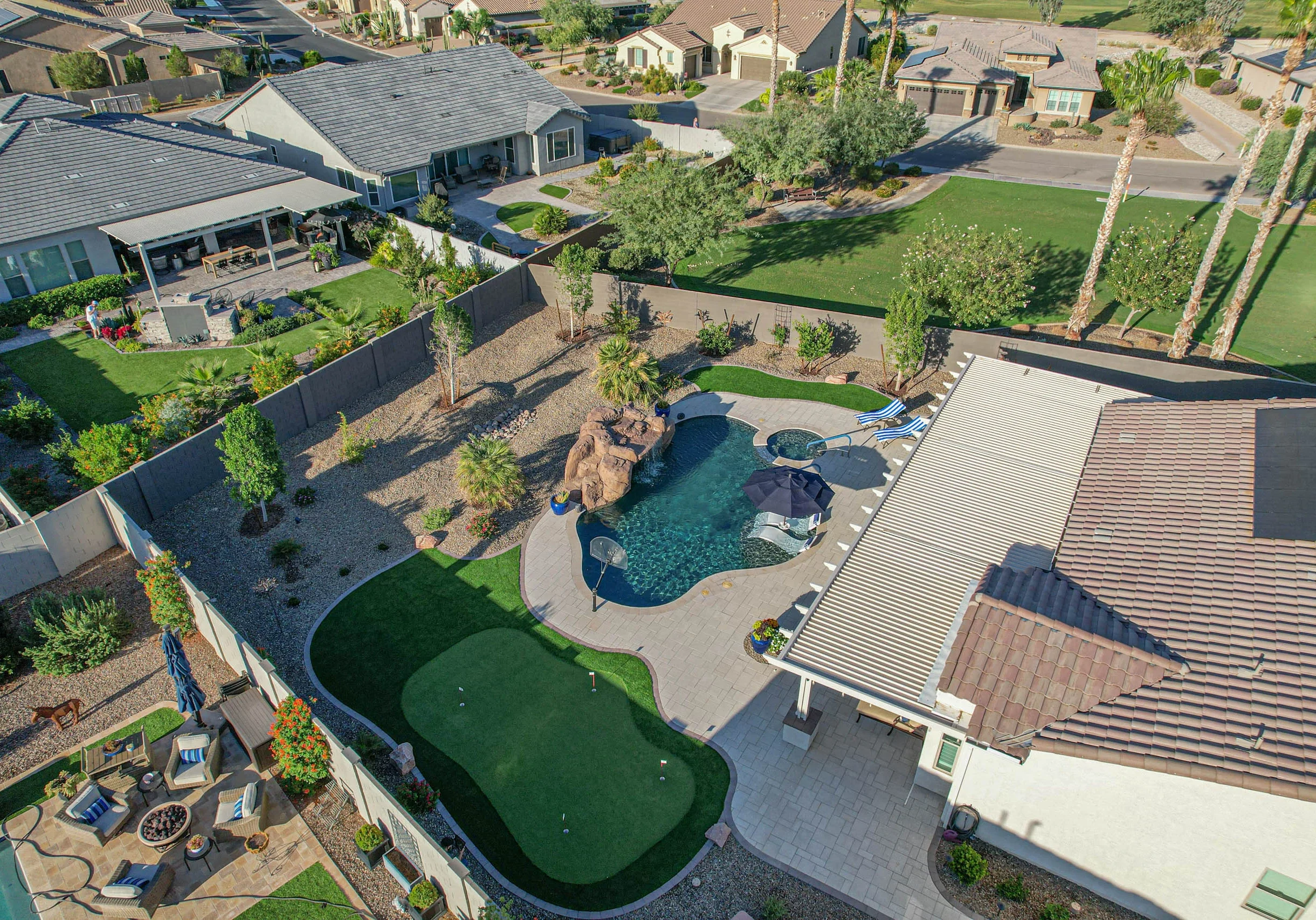 4437 13 Gilbert, AZ Landscape Installation