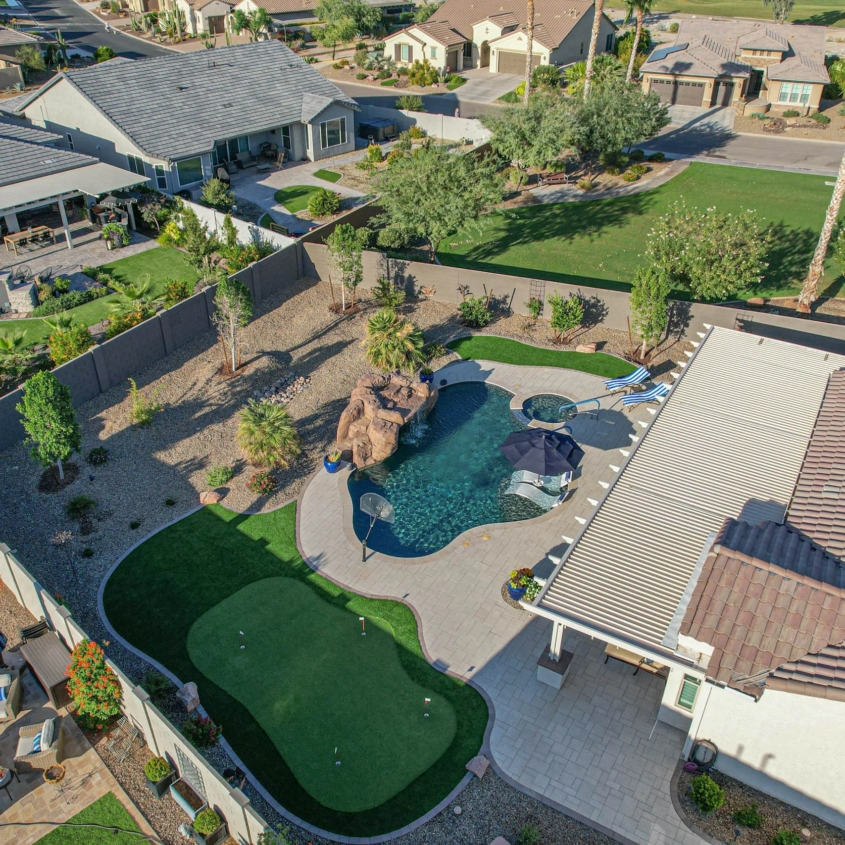 4437 13 Gilbert, AZ Landscape Installation